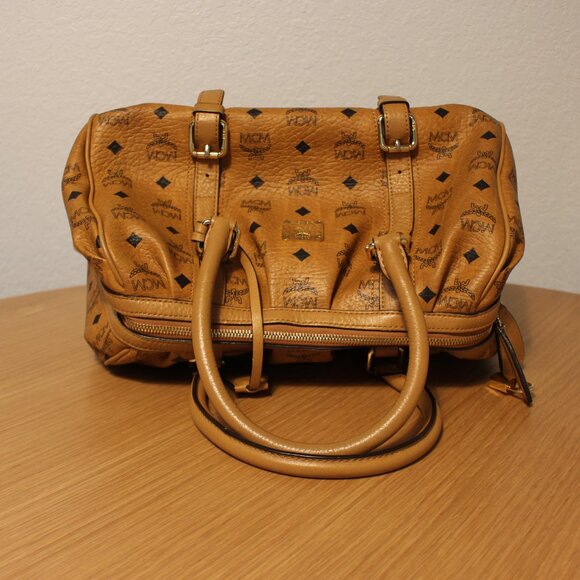 MCM Visetos Handle Bag - Picture 6 of 9